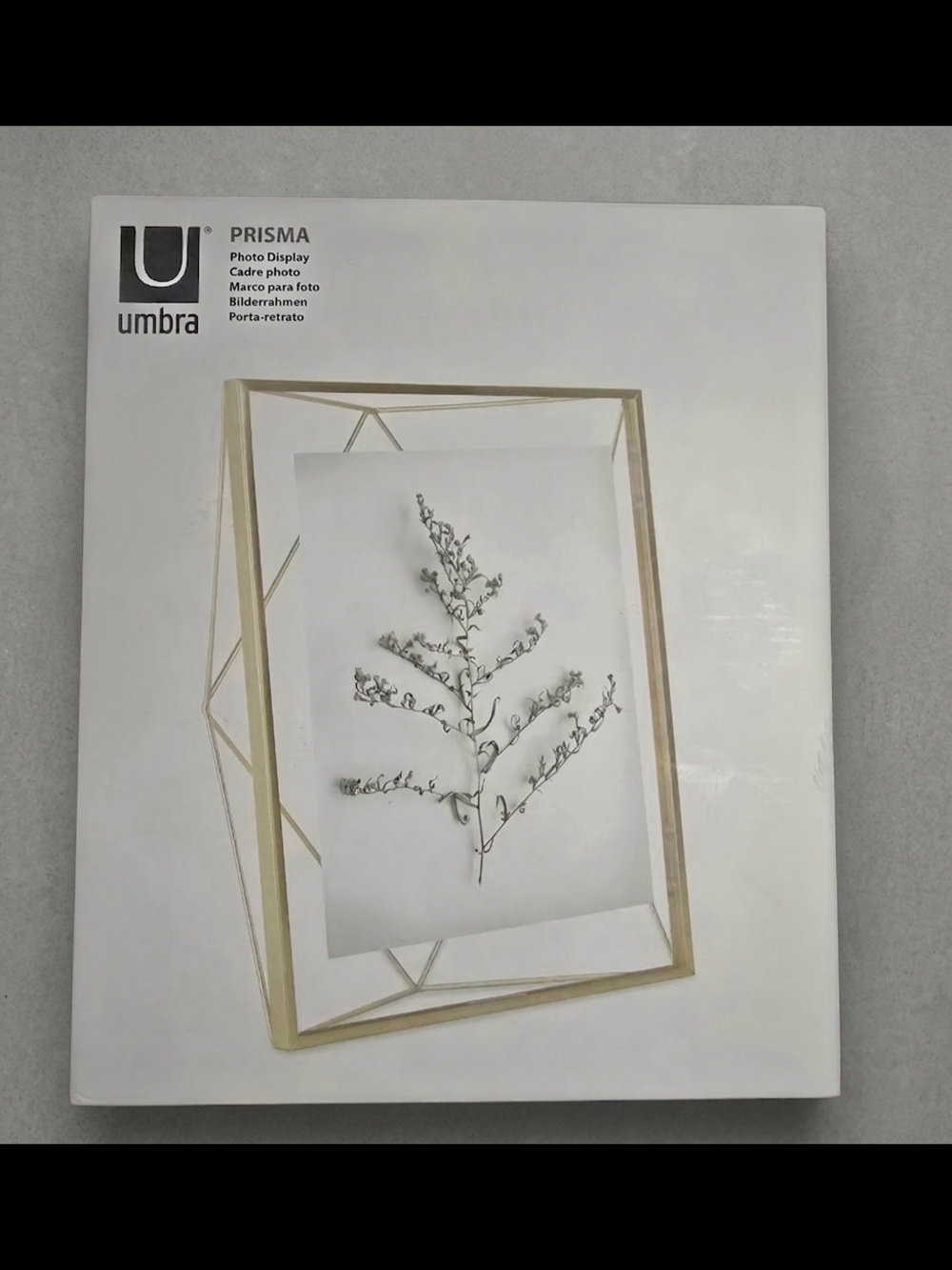 Umbra Prisma Metal Photo Frame - Gold